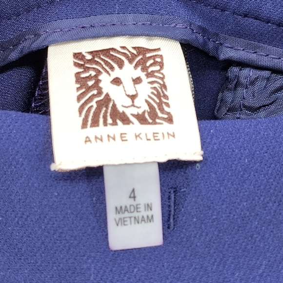 Ann Klein Women's Distant Mountain Ponte Straight Leg Pants - 4 - Picture 4 of 8